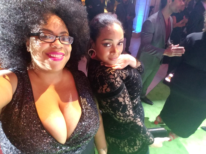 The Root’s Monique Judge (L) pictured with Maiysha Kai, Managing Editor of The Glow Up